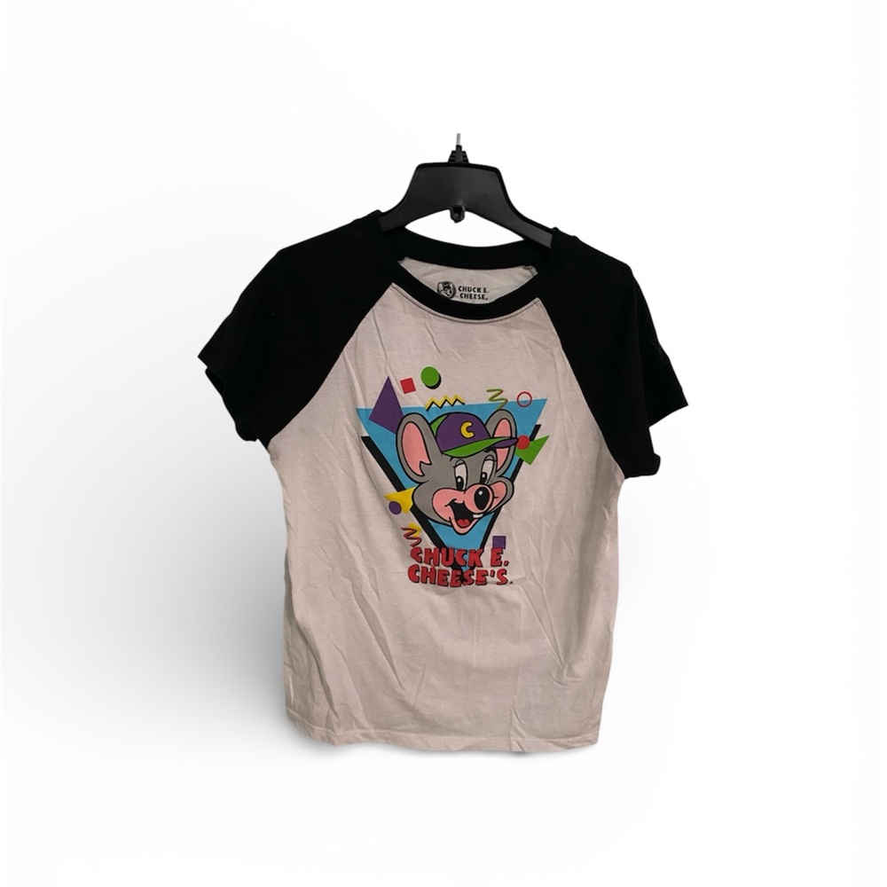 Kids Raglan T-Shirt - Black and White
